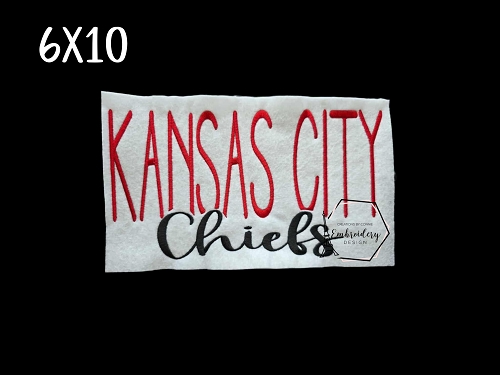 32 - Football Team - Embroidery Design - 6X10